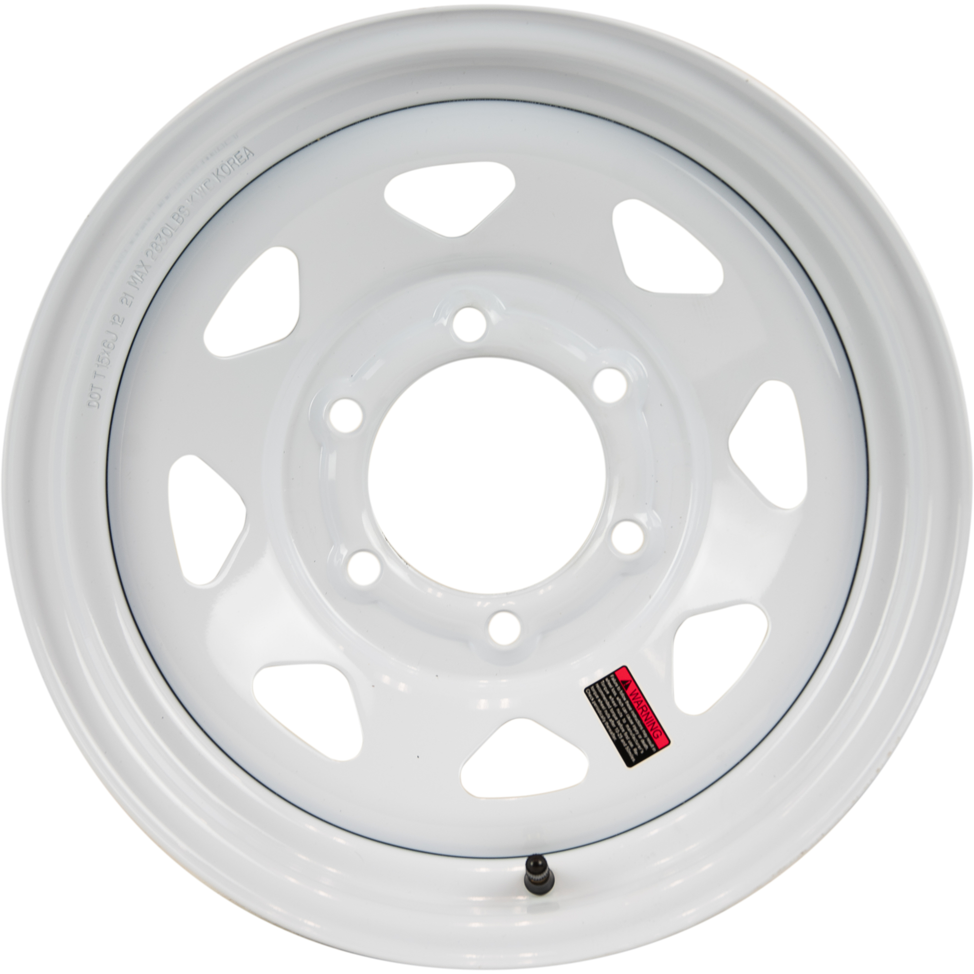HI-RUN, Steel Wheel for Highway Trailer, Bolt Pattern 6 Model# KW1002